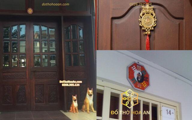 [Giải đáp] Có nên treo gương bát quái trước cửa nhà hay không?
