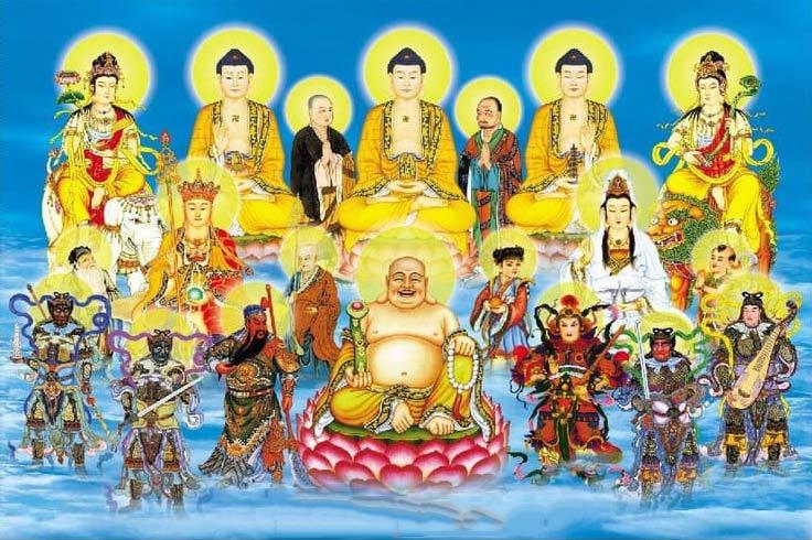 Các vị Phật Bồ Tát trong Phật giáo
