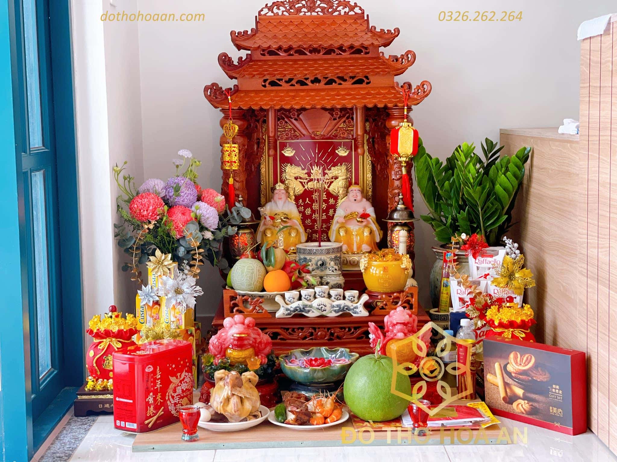 Nghi thức thờ tự Bàn thờ Thần Tài Thổ Địa