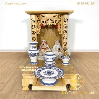 Bộ Bàn Thờ Thần Tài Giá Rẻ Full Bộ Dưới 2 Triệu