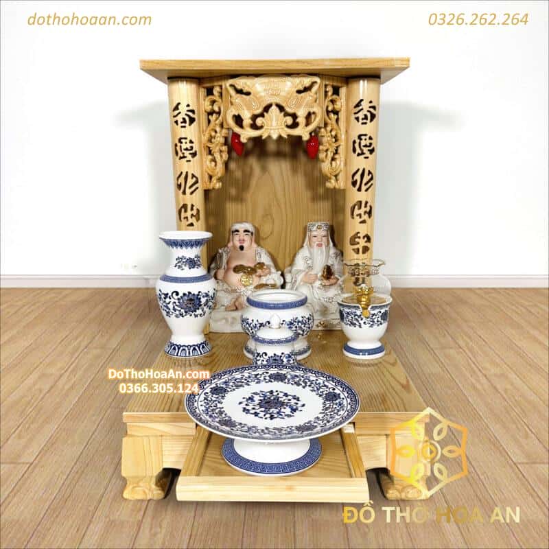 Bộ Bàn Thờ Thần Tài Giá Rẻ Full Bộ Dưới 2 Triệu
