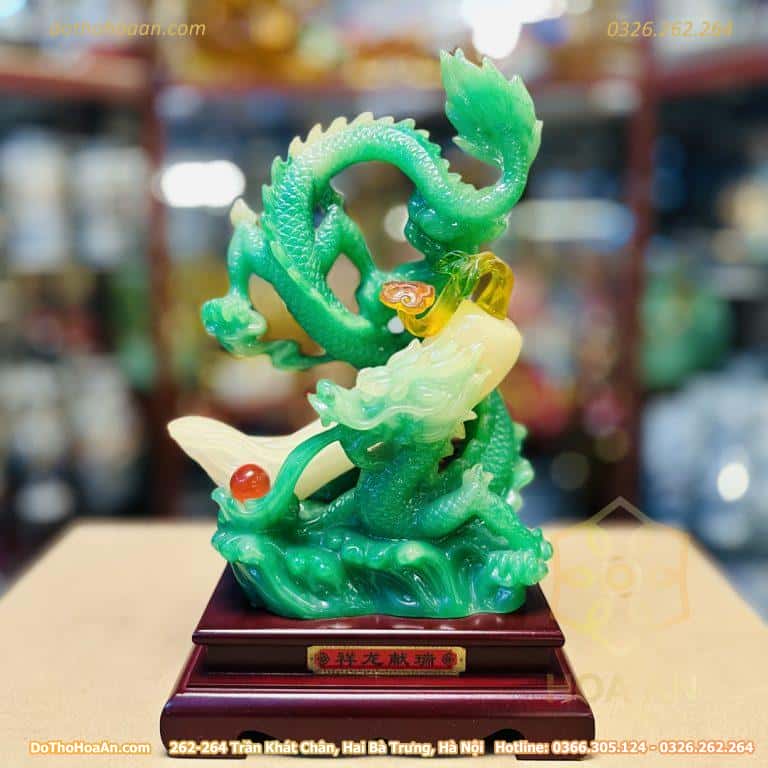 Thanh Long Nhả Ngọc Cuộn Củ Cải