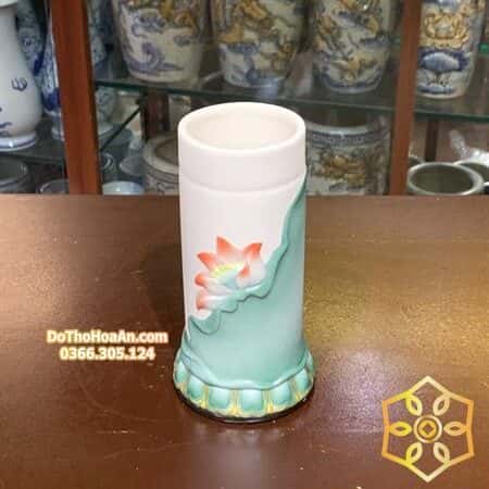 Ống Hương Hoa Sen Sứ Đức Hóa1