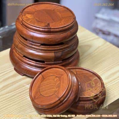 Chân Đế Bát Hương Bằng Gỗ Hương
