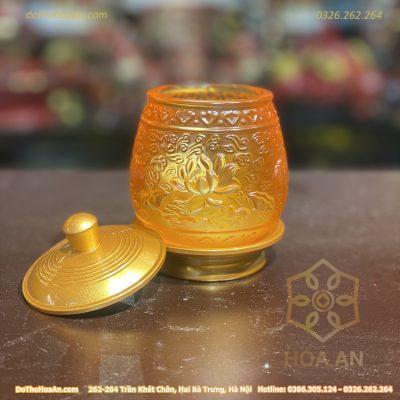 Chóe Thờ Lưu Ly Bọc Đồng