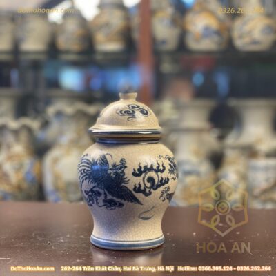Chóe Thờ Men Rạn Vẽ