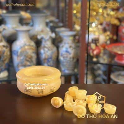 Bát tụ bảo Ngọc Hoàng Long