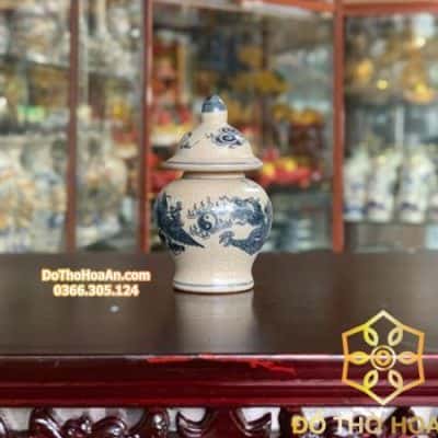 Chóe Thờ Men Rạn Vẽ
