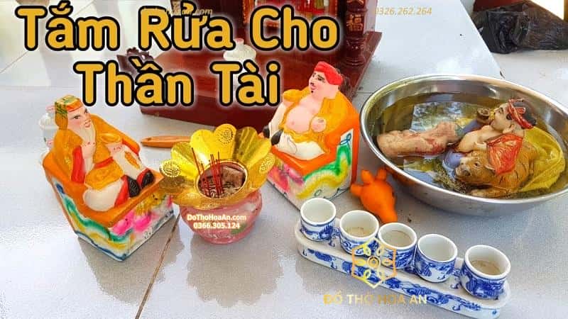 Cách Tắm Rửa Cho Ông Thần Tài Thổ Địa Chuẩn Phong Thuỷ