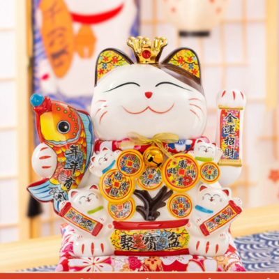Mèo Thần Tài Đế Vương Thiên Niên Hữu Dư