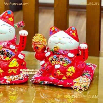 Mèo Thần Tài Đỏ Bát Phương Chiêu Tài1