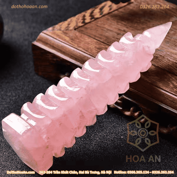 Tháp Văn Xương Đá Hồng 9 Tầng (12)