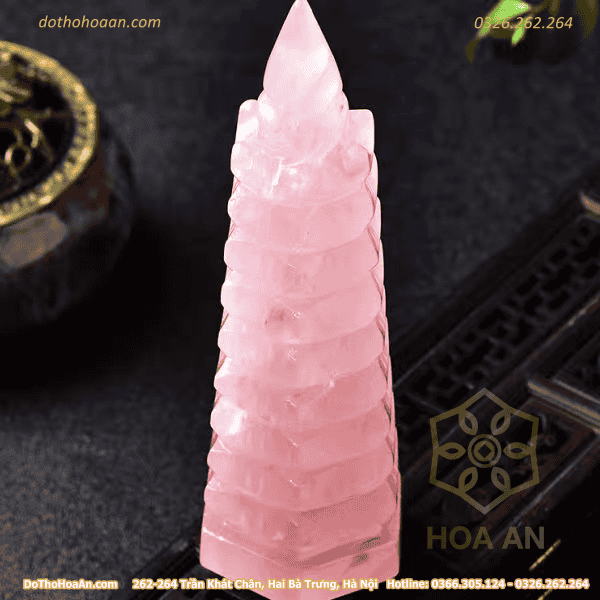 Tháp Văn Xương Đá Hồng 9 Tầng (13)
