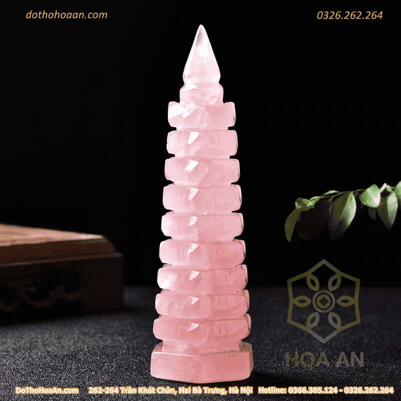 Tháp Văn Xương Đá Hồng 9 Tầng (6)