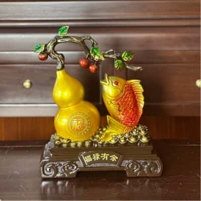 Cá Chép Hồ Lô Phong Thủy