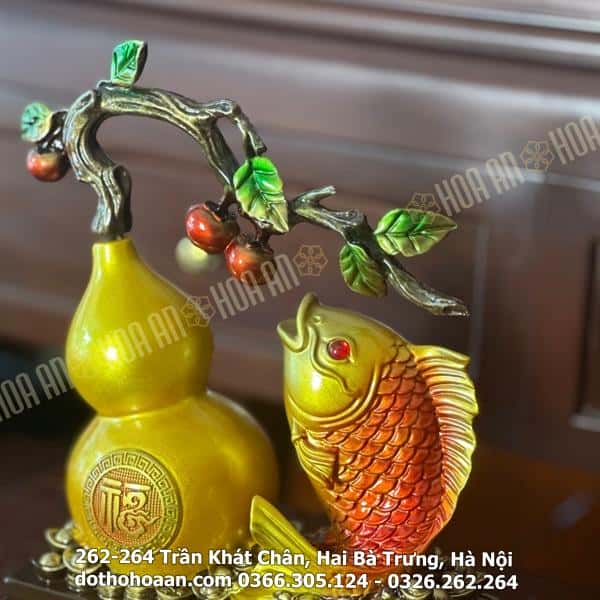 Cá Chép Hồ Lô Phong Thủy4 Cá Chép Hồ Lô Phong Thủy4