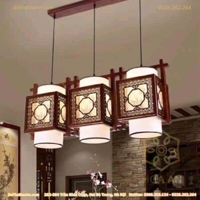 Đèn Thờ Thả Gỗ 038/31