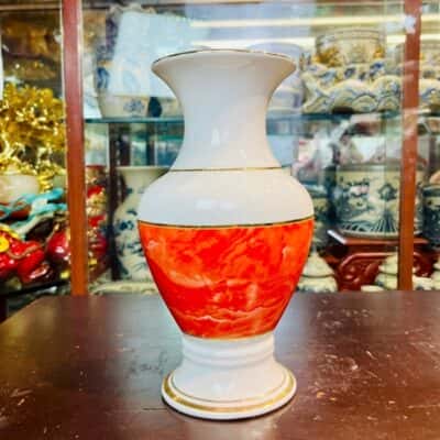 Lọ Hoa Vân Đá Đỏ