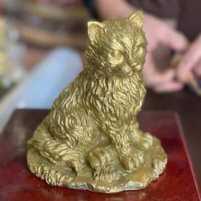 Tượng Mèo Đồng Phong Thuỷ