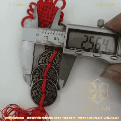 Dây Tiền Xu Ngũ Đế 5 Đồng