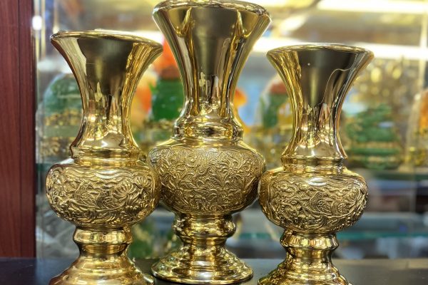 Lọ Hoa Đồng Phình Cúc