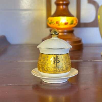 Chóe Thờ Sứ Bát Nhã Tâm Kinh Vàng