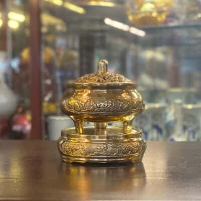 Đốt Trầm Đồng Vàng