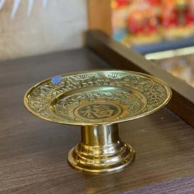 Mâm Bồng Thờ Đồng Vàng2