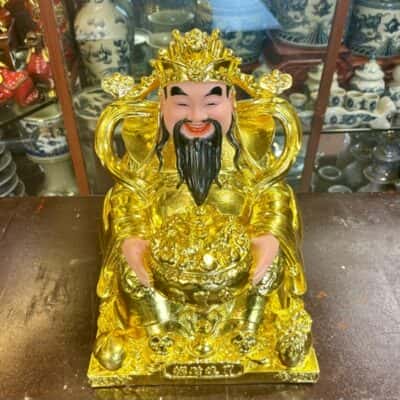 Tượng Thần Phát/ Triệu Công Minh Dát Vàng