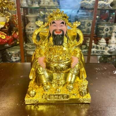 Tượng Thần Phát/ Triệu Công Minh Dát Vàng3