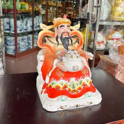 Tượng Thần Phát/ Tượng Thần Tiền Triệu Công Minh Sứ Đúc Hóa2