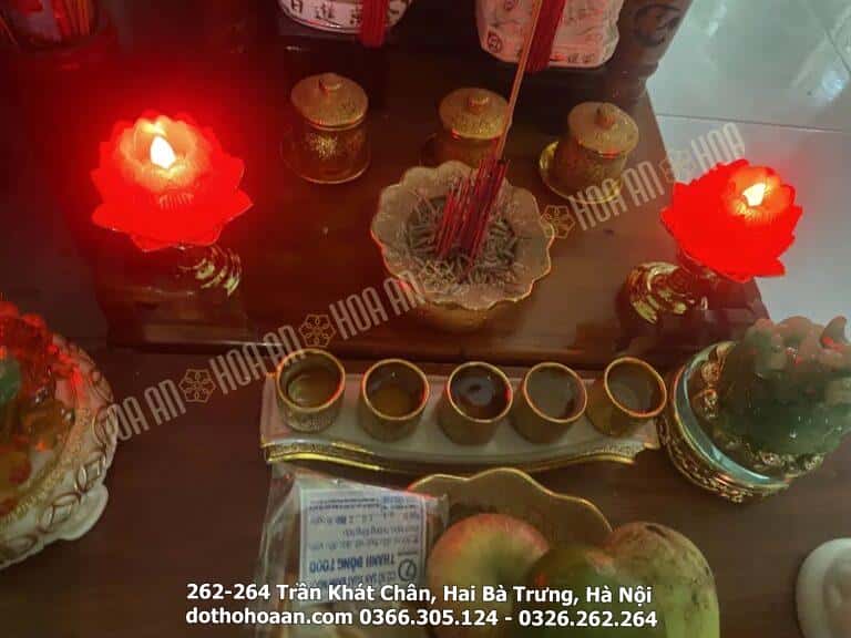 Đèn Hoa Sen Dùng Pin3