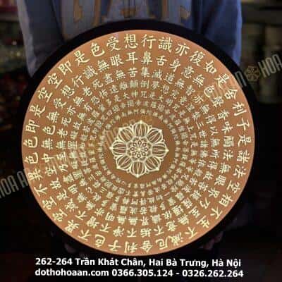 Đèn Hào Quang Tranh Trúc Chỉ Bát Nhã Tâm Kinh
