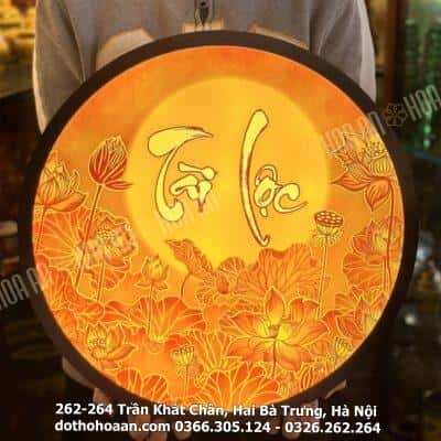 Đèn Hào Quang Tranh Trúc Chỉ Tài Lộc3