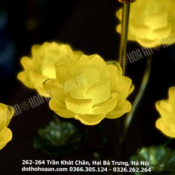 Đèn Thờ 5 Bông Hoa Sen Lưu Ly Thân Ngọc Khuỳnh2 Đèn Thờ 5 Bông Hoa Sen Lưu Ly Thân Ngọc Khuỳnh2