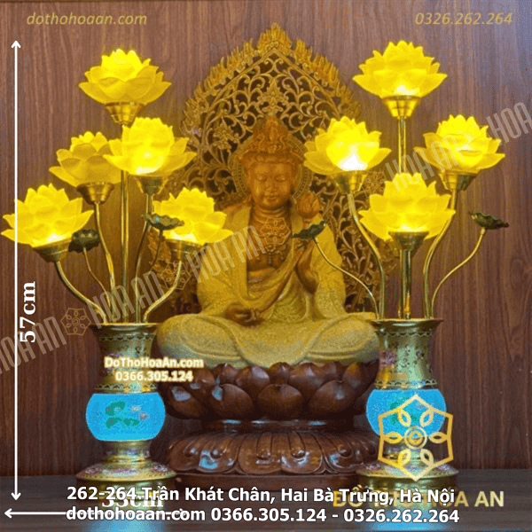 Đèn Thờ Hoa Sen 5 Bông Lưu Ly Thân Ngọc Gấm4 Đèn Thờ Hoa Sen 5 Bông Lưu Ly Thân Ngọc Gấm4