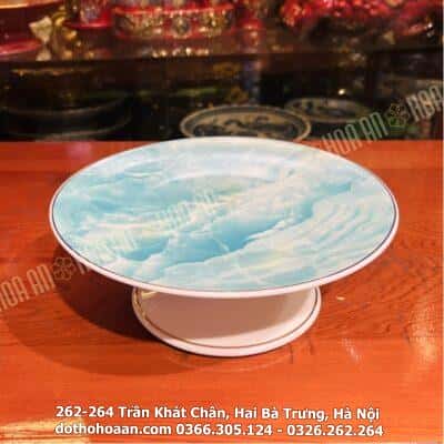 Mâm Bồng Vân Đá Xanh