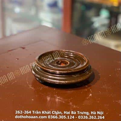 Chân Đế Bát Hương Bằng Gỗ Mít Màu Đen2