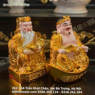 Tượng Thần Tài Thổ Địa Kim Sa1