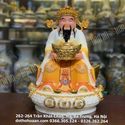 Tượng Thần Tiền/ Thần Phát Đá Vàng TD10
