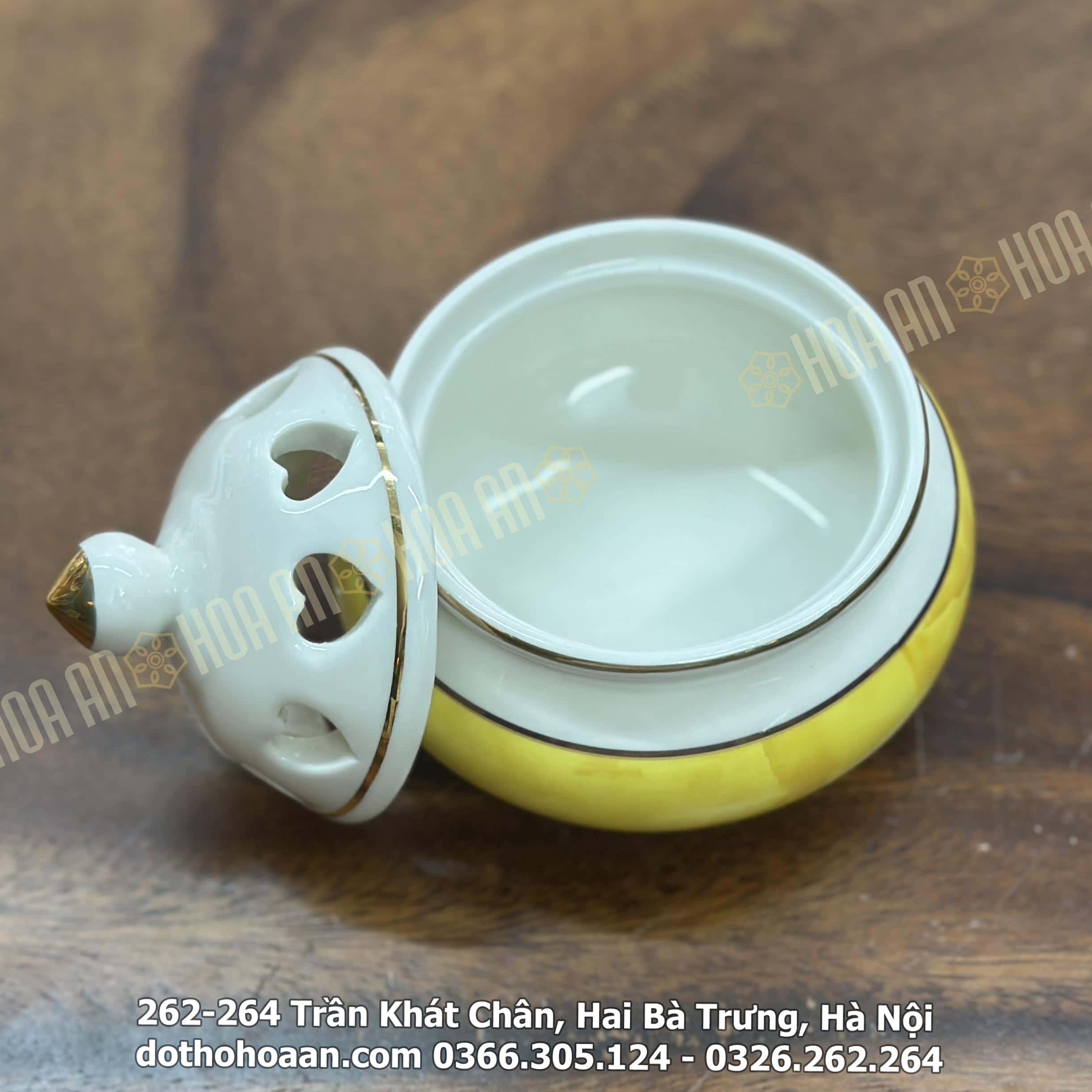 Đốt Trầm Sứ Vân Đá Vàng (7)