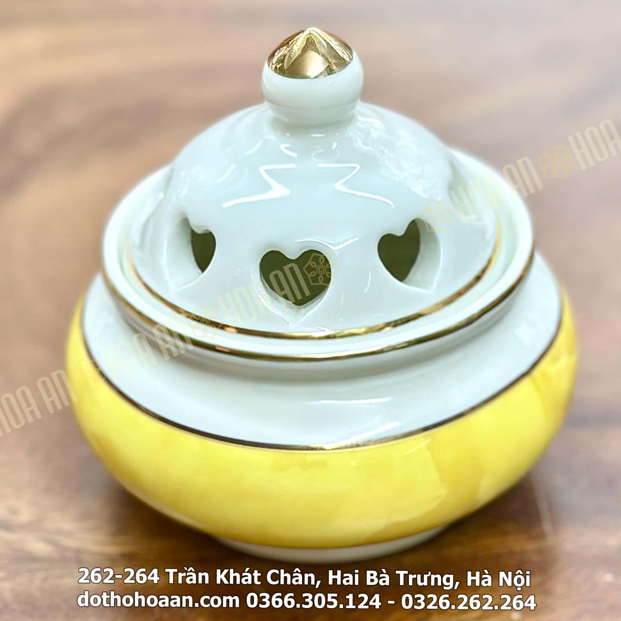 Đốt Trầm Sứ Vân Đá Vàng (9)