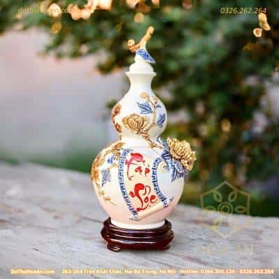 Hồ Lô Hút Lộc Tài Lộc Đắp Nổi