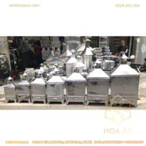 Hóa Vàng Vuông Inox 304