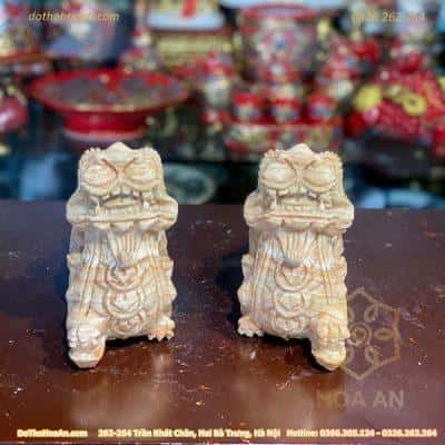 Cặp Tỳ Hưu Đá Ngọc Pakistan1