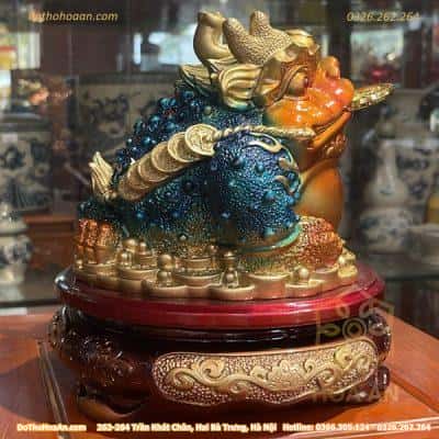 Cóc Thiềm Thừ Chiêu Tài Ngũ Sắc1