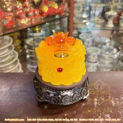 Cóc/Thiềm Thừ Phong Thuỷ Đế Xoay Vàng