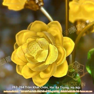 Đèn Thờ 5 Bông Lưu Ly Thân Ngọc Ngũ Sắc3