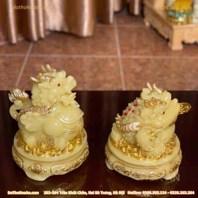 Tỳ Hưu Đá Vàng Thạch Anh1