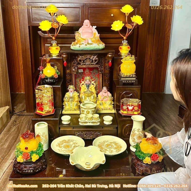 Cách thỉnh tượng thần tài thổ địa